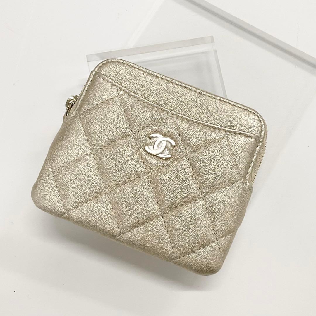 Chanel Quilted Classic Coin Purse Wallet Card Holder