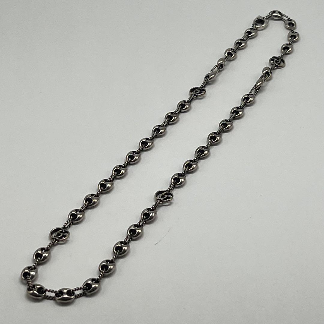 Gucci GG Marmont Anchor Twist Necklace — view 2