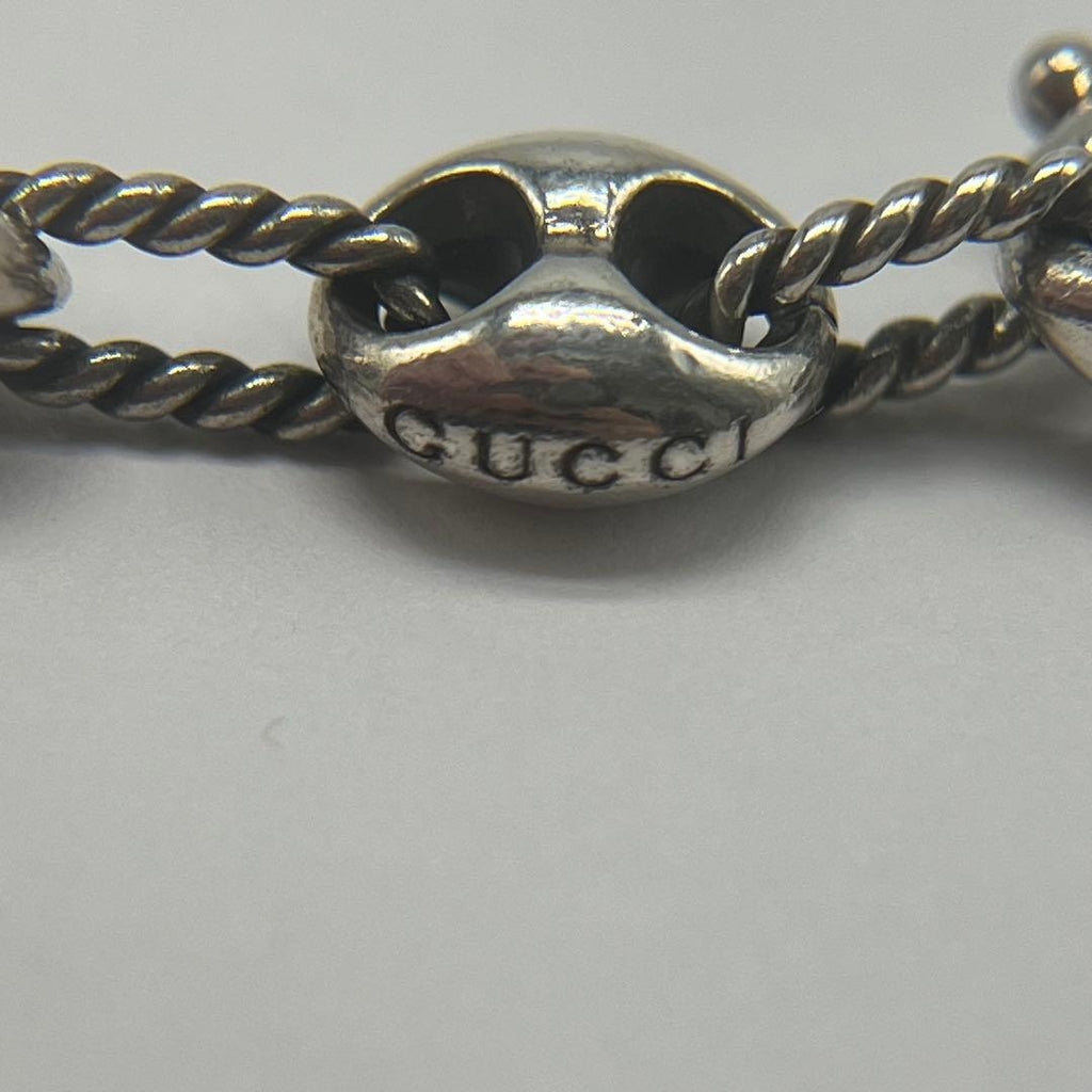 Gucci GG Marmont Anchor Twist Necklace — view 6