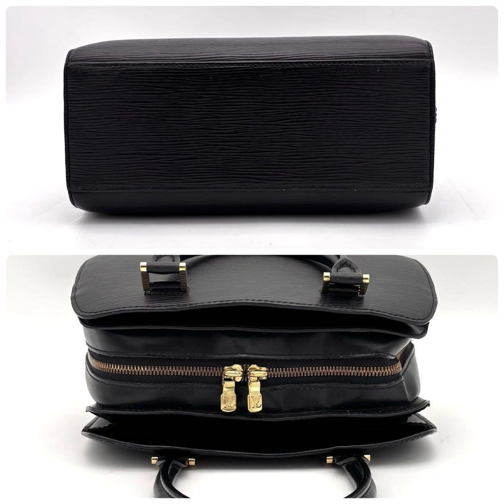 Louis Vuitton Epi Pont Neuf Handbag Noir Black — view 5