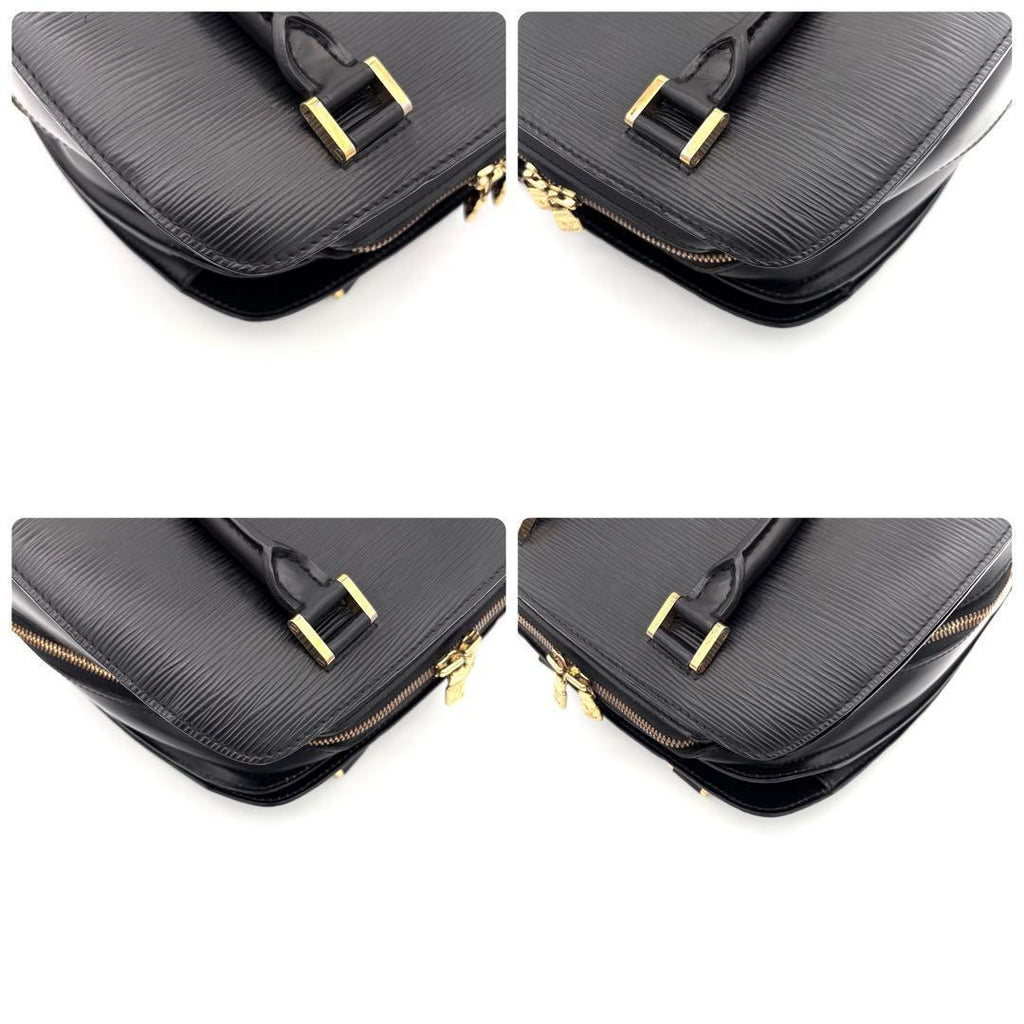 Louis Vuitton Epi Pont Neuf Handbag Noir Black — view 8