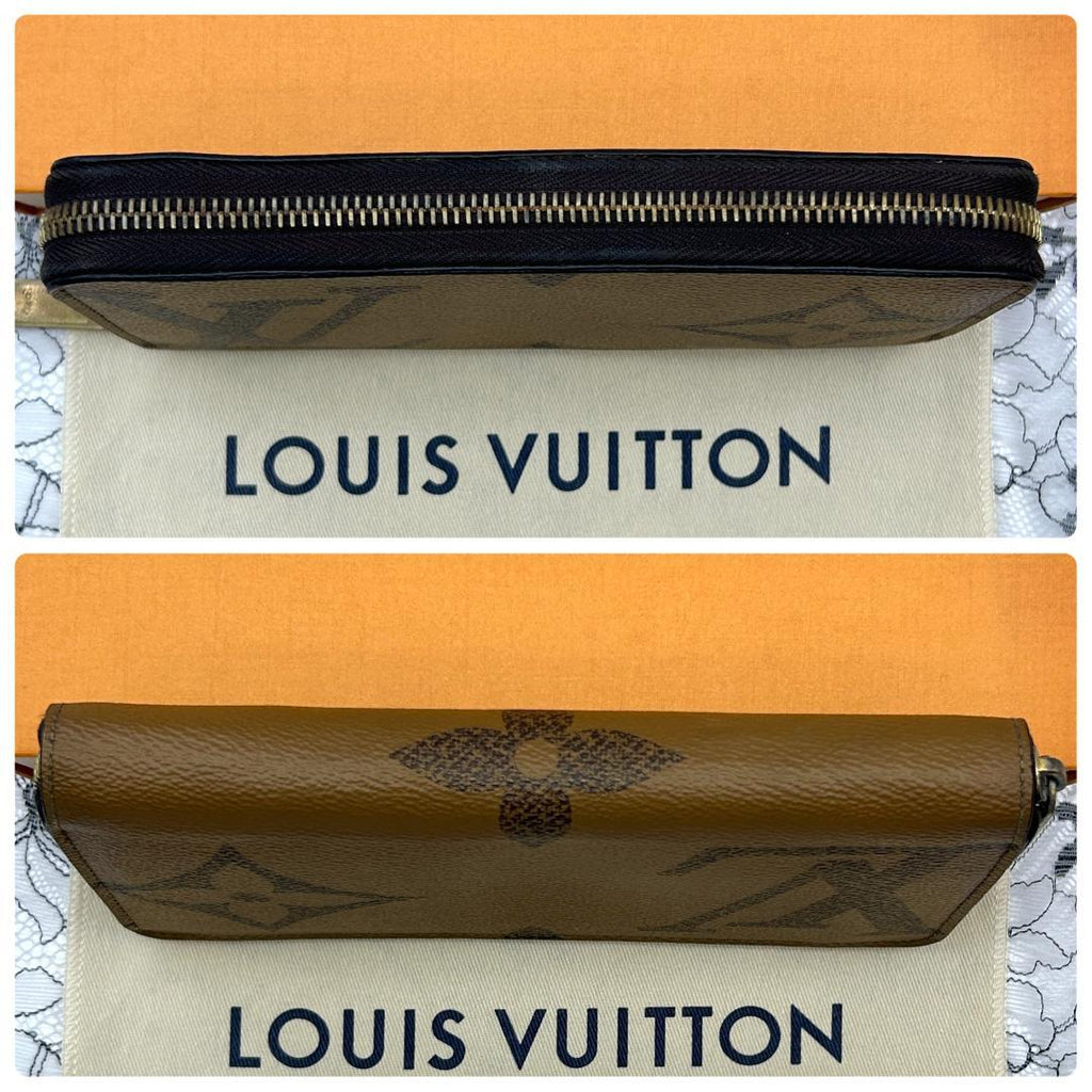 Louis Vuitton Monogram Giant Reverse Zippy Wallet — view 3