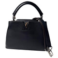 Louis Vuitton Capucines BB Shoulder Handbag Black
