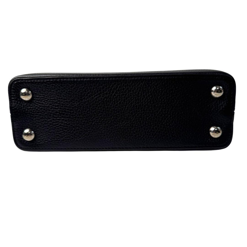 Louis Vuitton Capucines BB Shoulder Handbag Black — view 6