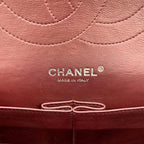 Chanel Maxi Quilted 30 Large Caviar Leather Turnlock Bag — view 8