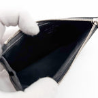 Louis Vuitton Fragment Case Monogram Eclipse Coin Purse Black — view 6