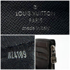 Louis Vuitton Fragment Case Monogram Eclipse Coin Purse Black — view 8