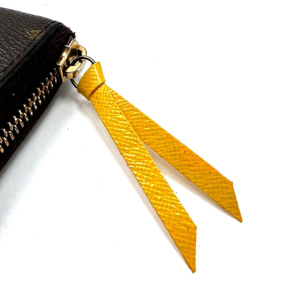 Louis Vuitton Monogram Portefeuille Clemence Yellow Wallet — view 2