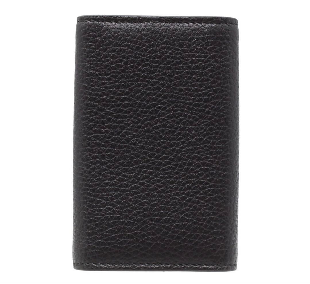 Gucci Double Leather Key Case Key Holder — view 2