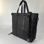 Louis Vuitton Damier Infini Tadao Tote Bag Black — view 2