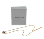 Dior Logo Necklace Gold — view 3