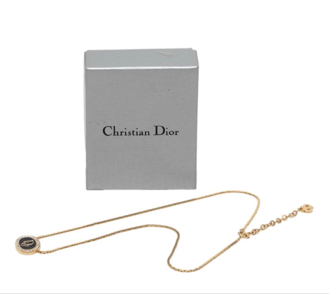 Dior Logo Necklace Gold — view 3