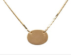 Dior Logo Necklace Gold — view 4