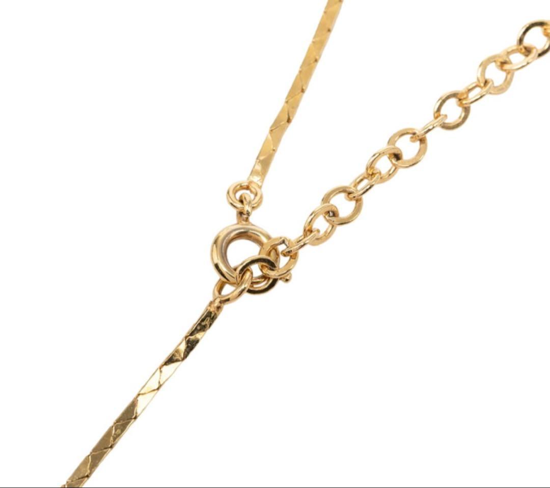 Dior Logo Necklace Gold — view 7