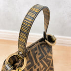 Fendi Zucca Handbag Charm Canvas — view 6