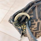 Fendi Zucca Handbag Charm Canvas — view 7