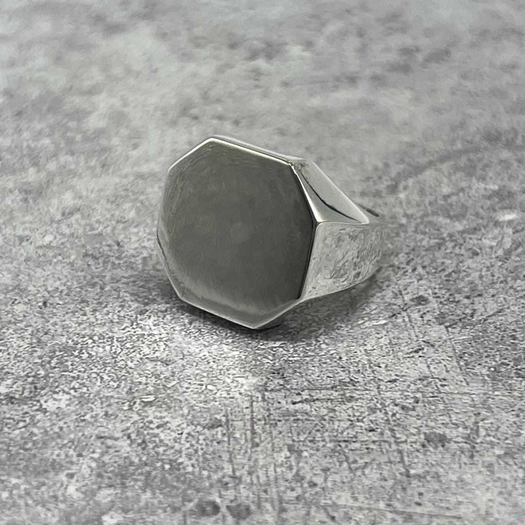 Bottega Veneta Octagon Signet Ring