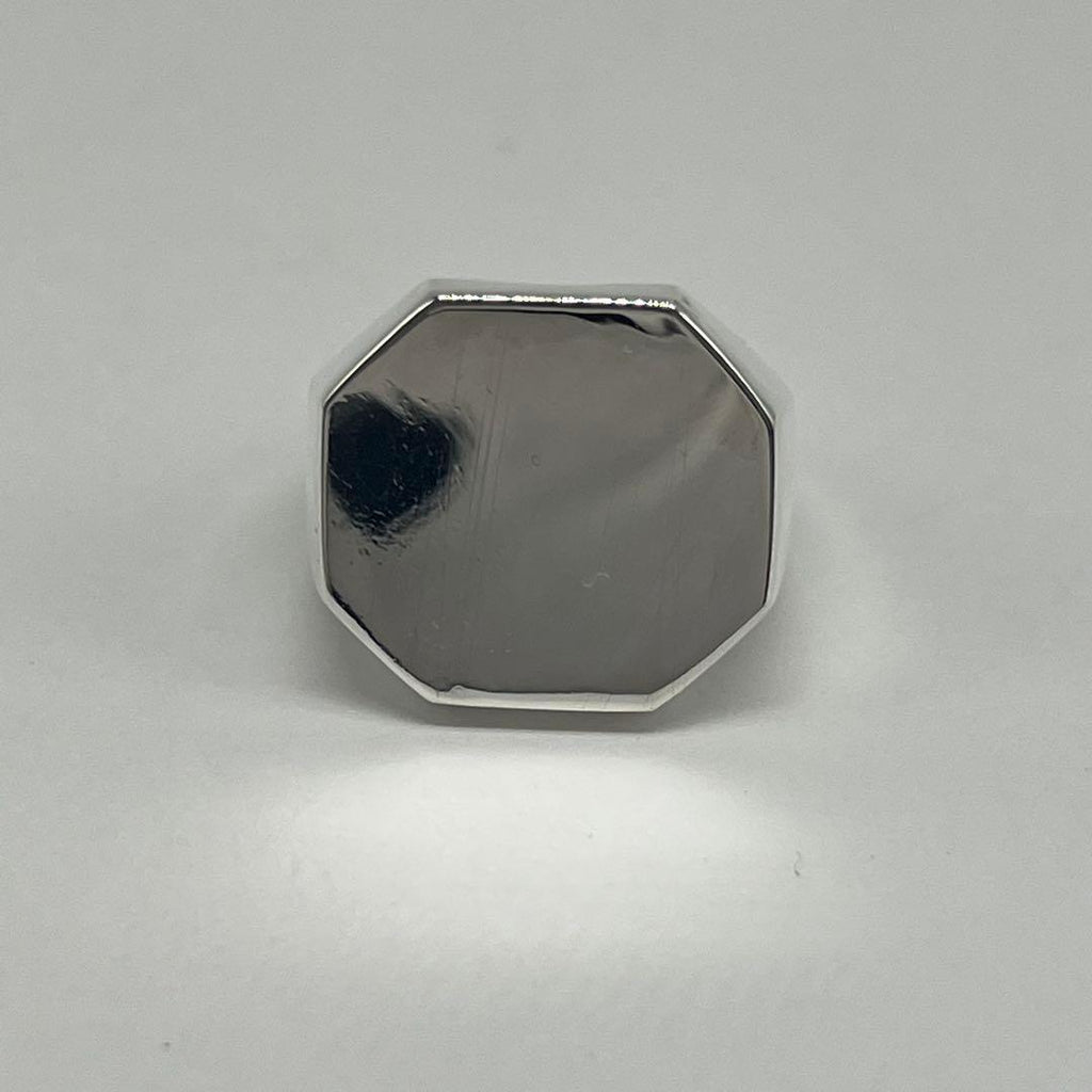 Bottega Veneta Octagon Signet Ring — view 2