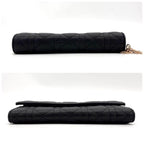 Dior Cannage Lady Chain Wallet Black Shoulder — view 6