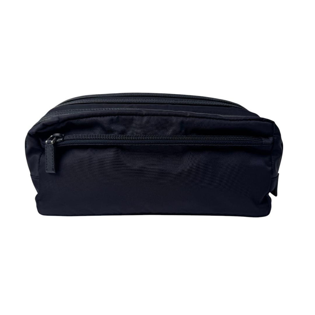 Prada Triangle Logo Travel Pouch — view 3
