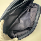 Prada Triangle Logo Travel Pouch — view 9