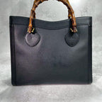 Gucci Handbag Diana Bamboo Black Leather — view 3