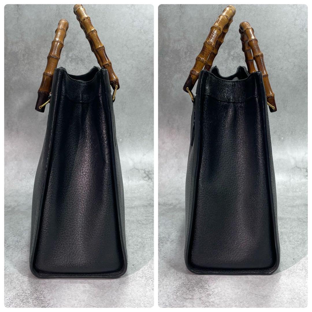 Gucci Handbag Diana Bamboo Black Leather — view 7