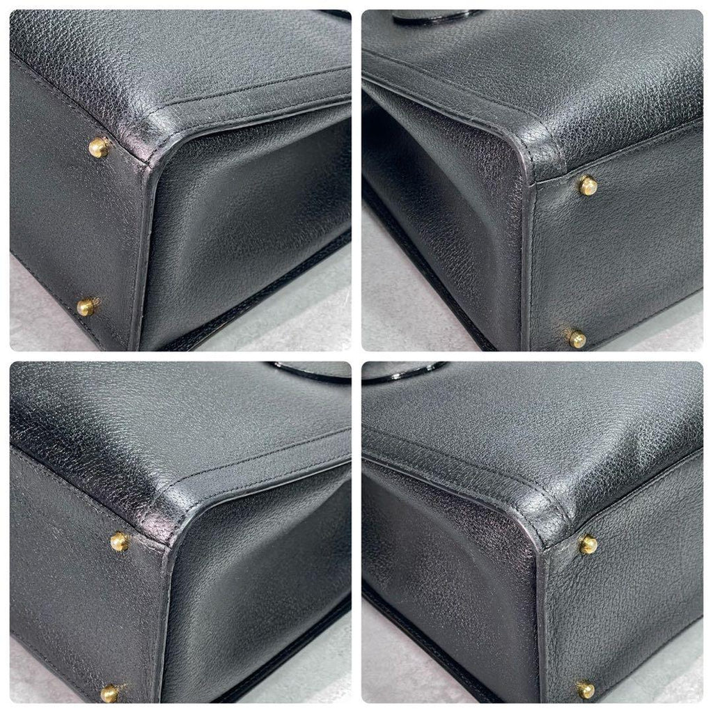 Gucci Handbag Diana Bamboo Black Leather — view 9