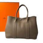 Hermes Garden Party PM Etoupe Negonda Tote Bag