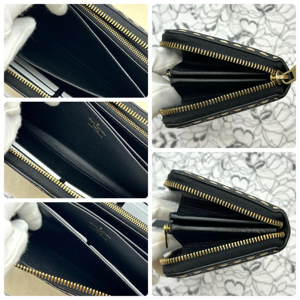 Louis Vuitton Empreinte Stitch Zippy Wallet — view 8