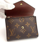 Louis Vuitton Wallet Monogram Portefeuille Victorine Brown — view 3