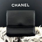 Chanel Wallet CC Logo Hook Trifold — view 2
