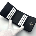 Chanel Wallet CC Logo Hook Trifold — view 7