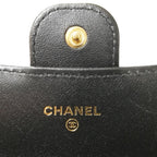 Chanel Lambskin Quilted Wallet Black — view 5