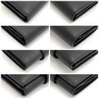 Celine Wallet Fine Strap Triomphe Black — view 8