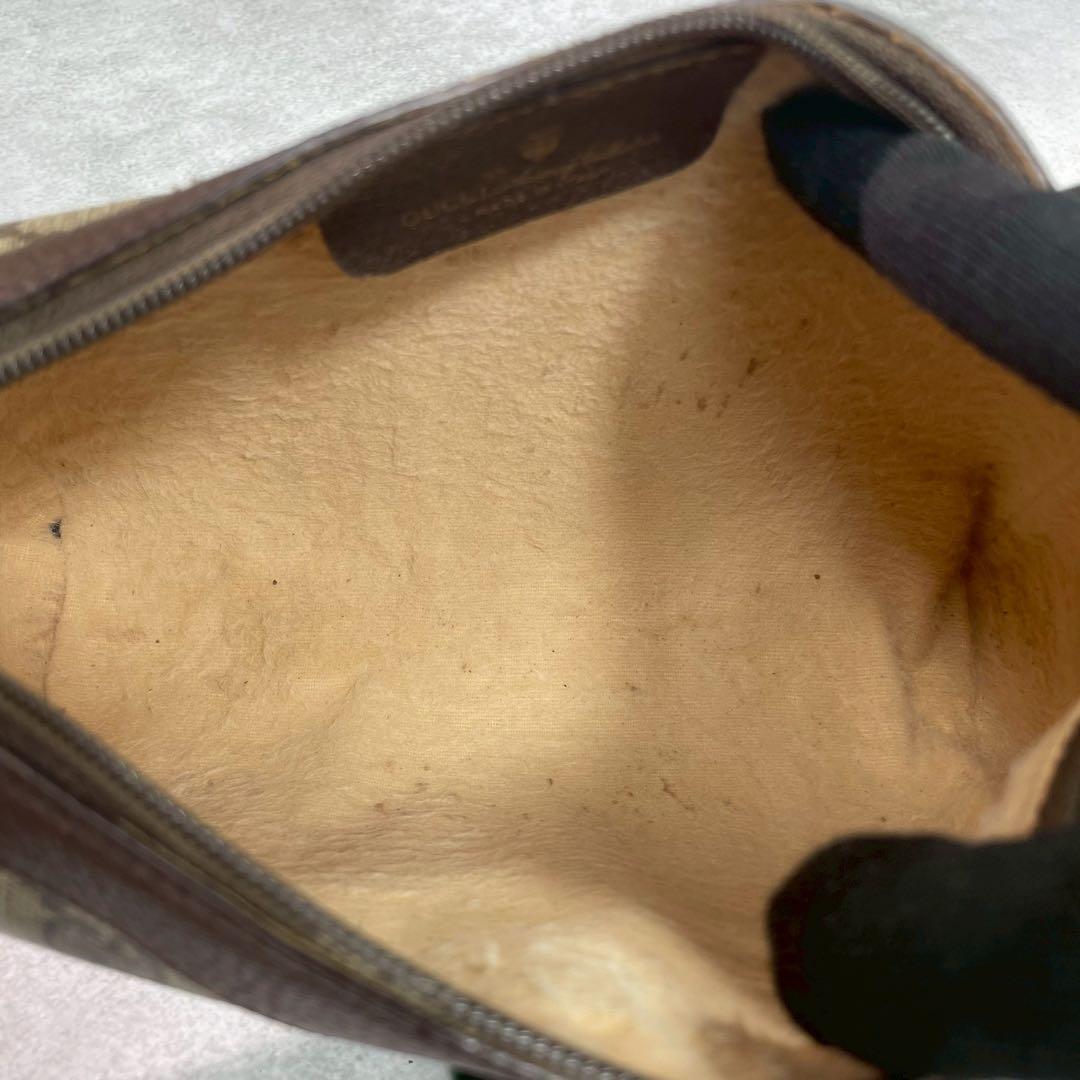 Gucci GG Sherry Line Shoulder Bag Brown Leather — view 5