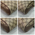 Gucci GG Sherry Line Shoulder Bag Brown Leather — view 8
