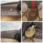 Gucci GG Sherry Line Shoulder Bag Brown Leather — view 9