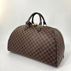 Louis Vuitton Damier Riviera GM Boston Bag Brown — view 2