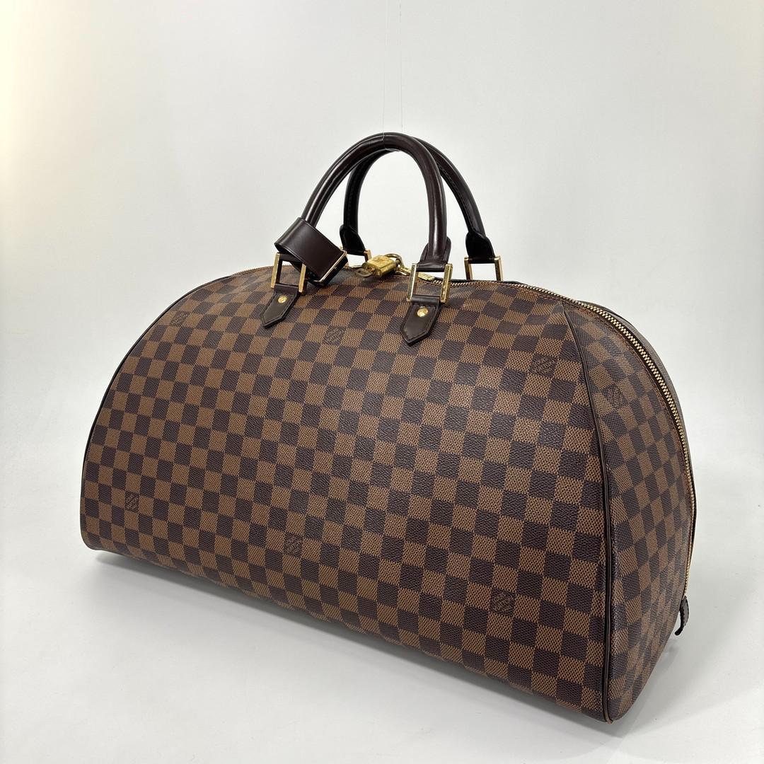Louis Vuitton Damier Riviera GM Boston Bag Brown — view 2