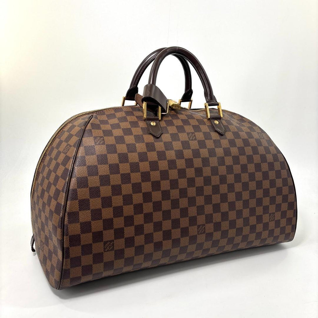 Louis Vuitton Damier Riviera GM Boston Bag Brown — view 3
