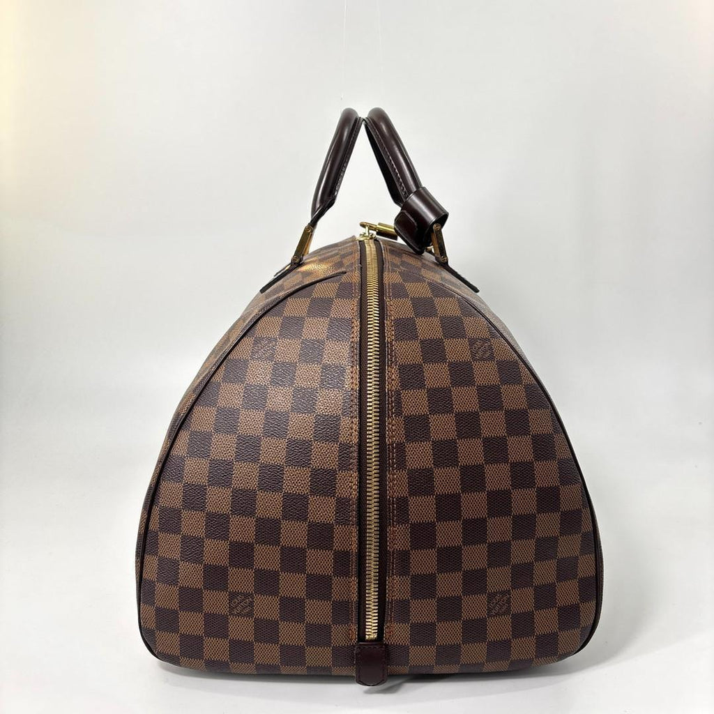 Louis Vuitton Damier Riviera GM Boston Bag Brown — view 4