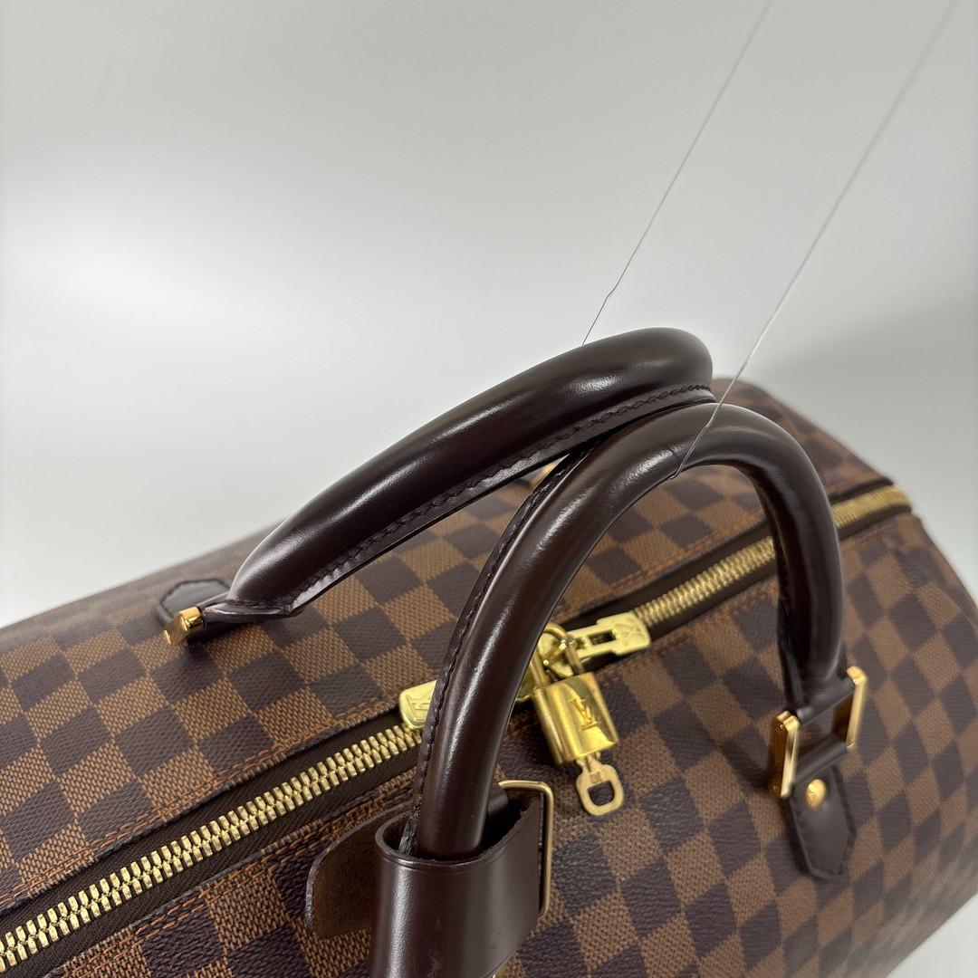 Louis Vuitton Damier Riviera GM Boston Bag Brown — view 6