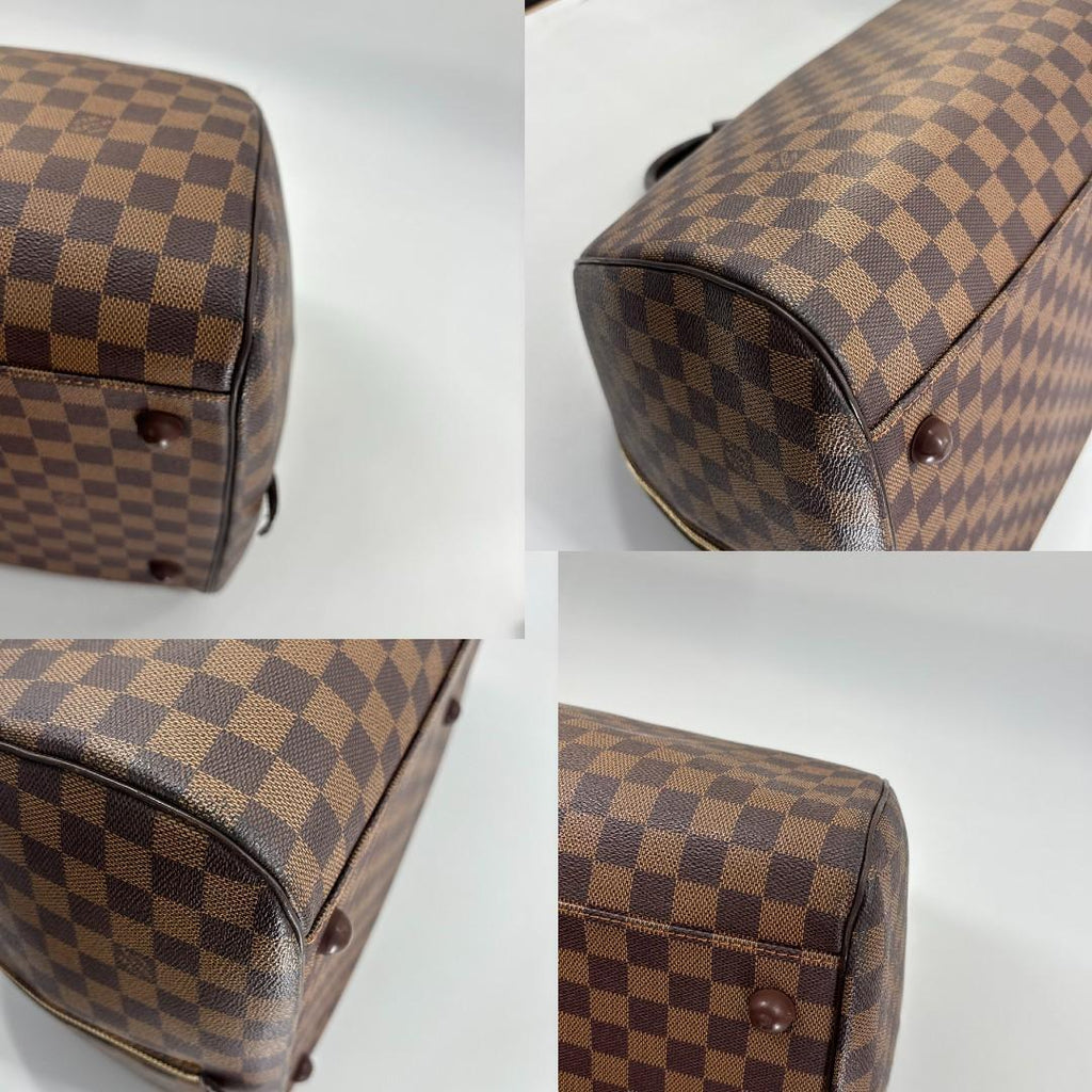 Louis Vuitton Damier Riviera GM Boston Bag Brown — view 8