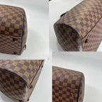 Louis Vuitton Damier Riviera GM Boston Bag Brown — view 8