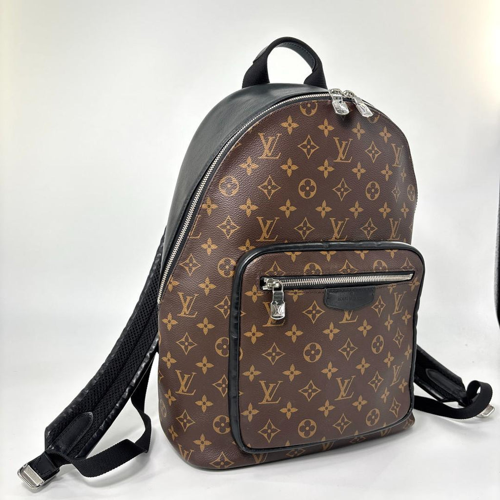 Louis Vuitton Monogram Macassar Josh NV Backpack — view 3