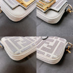 Fendi Nano Baguette Charm 2-Way Zucca Mini — view 6