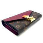 Louis Vuitton Monogram Portefeuille Pallas Fuchsia — view 4