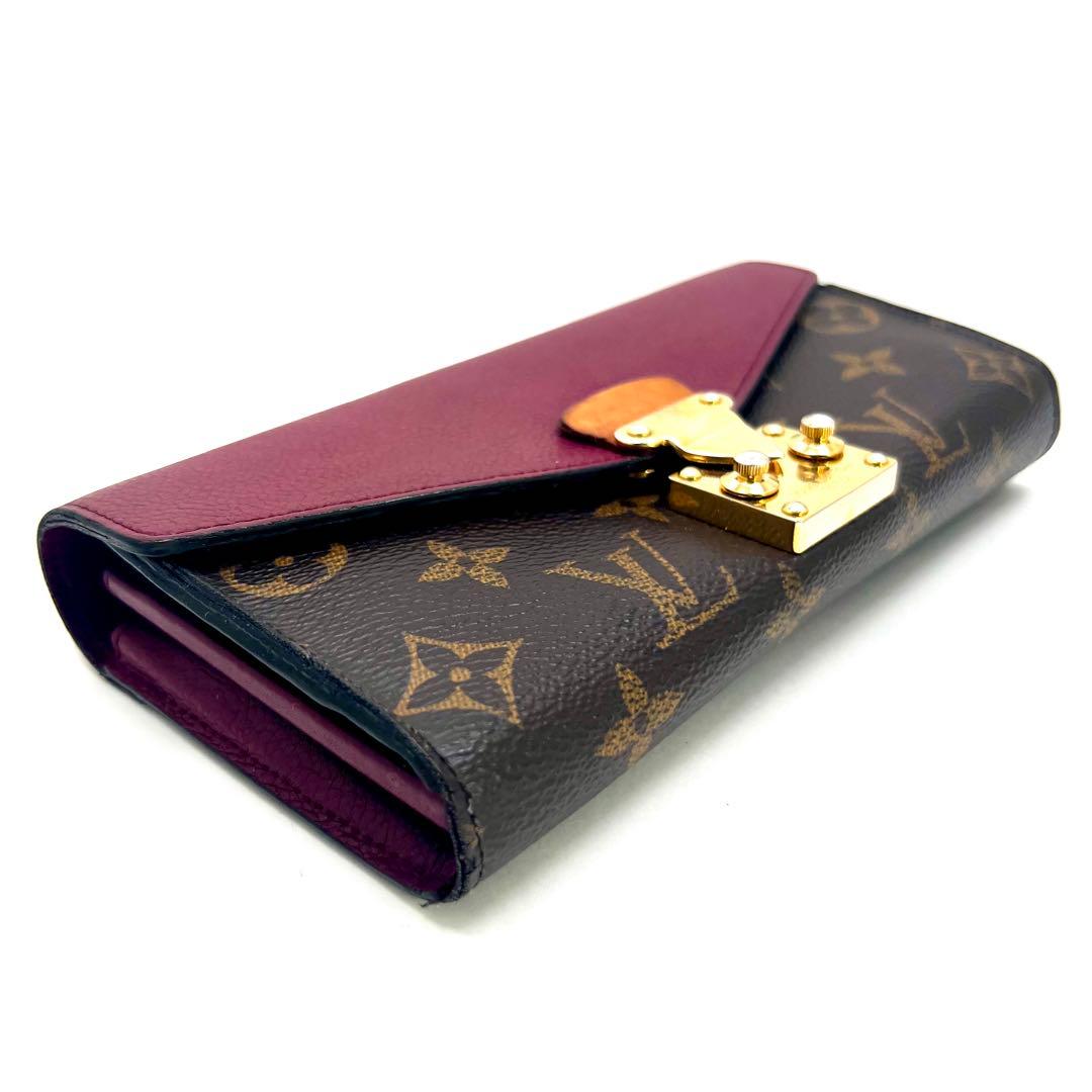 Louis Vuitton Monogram Portefeuille Pallas Fuchsia — view 4
