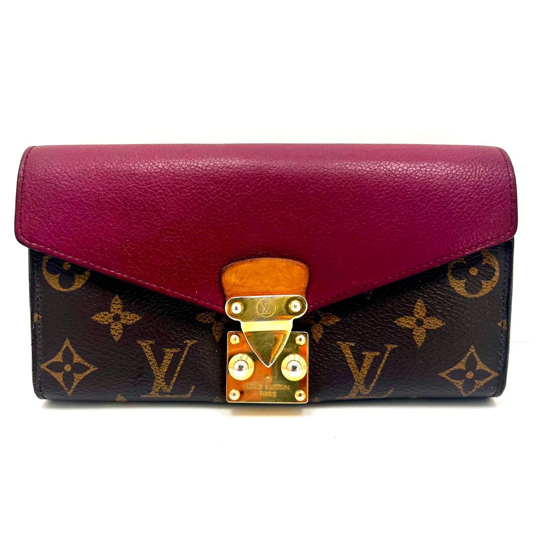 Louis Vuitton Monogram Portefeuille Pallas Fuchsia — view 9